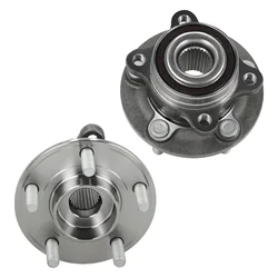 Front/Rear Wheel Bearing and Hub Assembly with ABS & 5-Lug For Ford Fusion 2013-2020, For Ford SSV Plug-In Hybrid 2019-2020