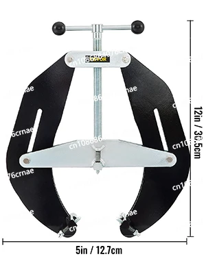 Steel Pipe Clamp 2-6in 5-12in Adjustable Welding Alignment Clamp Tube To Flange Fittings Tee Versatile Ultra Fit Clamps