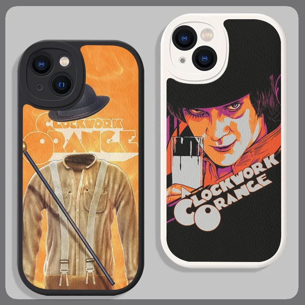 

A Clockwork Orange Phone Case Hard Leather For iPhone 14 13 12 Mini 11 14 Pro Max Xs X Xr 7 8 Plus Fundas