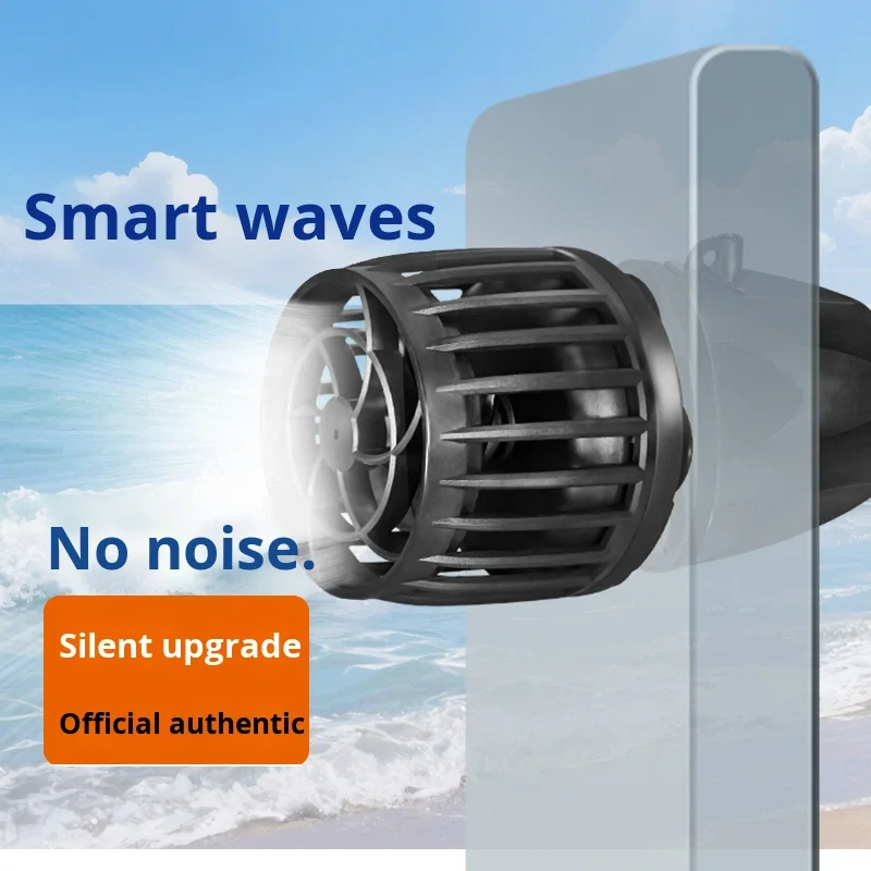Factory direct sales supply aquarium wave pump marine water tank intelligent surf pump frequency conversion 8-75W plastic life