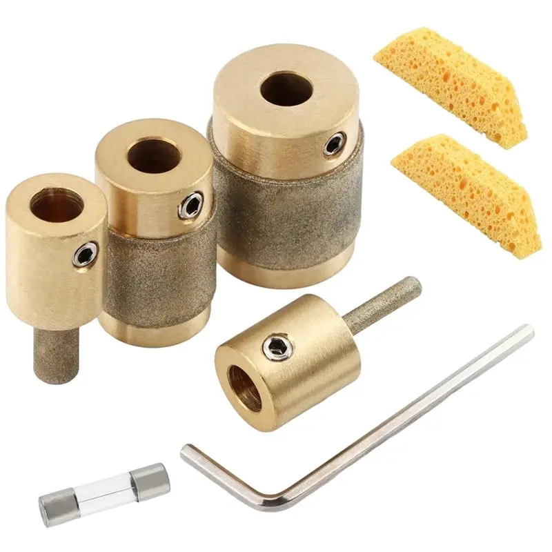 diamond-grinding-bit-head-tools-brass-core-stained-glass-grinder-bits-combination-set-diamond-grinder-bit-heads-aa26