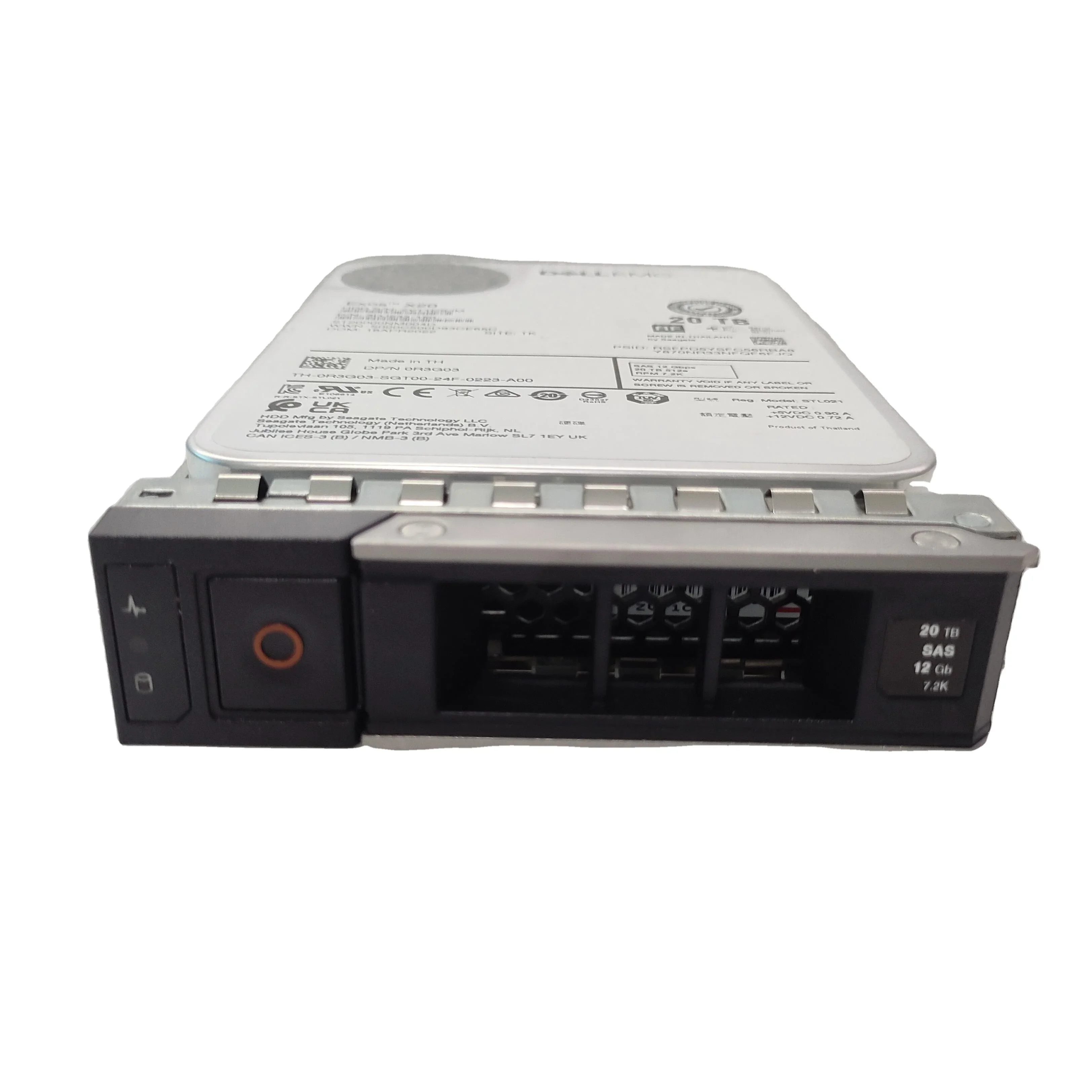 Hard Drive for Servers 0R3G03 20TB SAS 7.2K 12G 3.5 HDD
