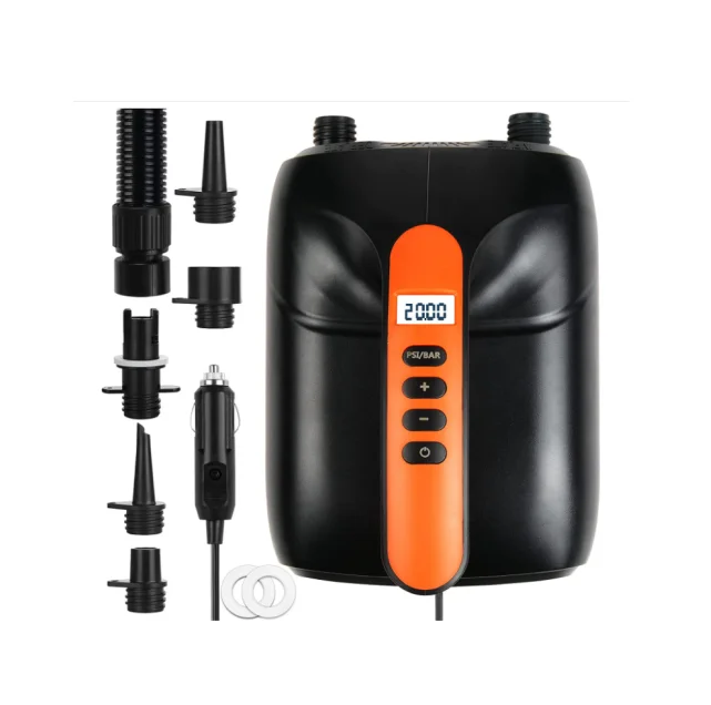 Portable SUP Air Pump Electric 20 psi Inflatable Sup Pump Rechargeable Inflating Paddle Board Electric Pump