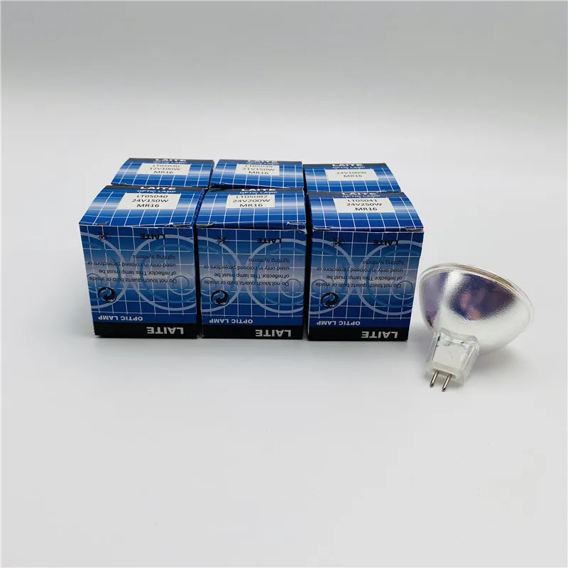 

LAITE LT05040 Микроскоп 12V21V24V100W150W200W250 Лампа для оптической лампы MR16