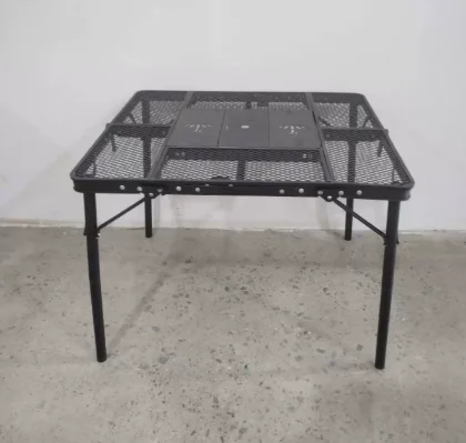 

Lightweight Modern Aluminum Alloy Collapsible Table-Portable Outdoor Furniture For Camping Picnics & School Use