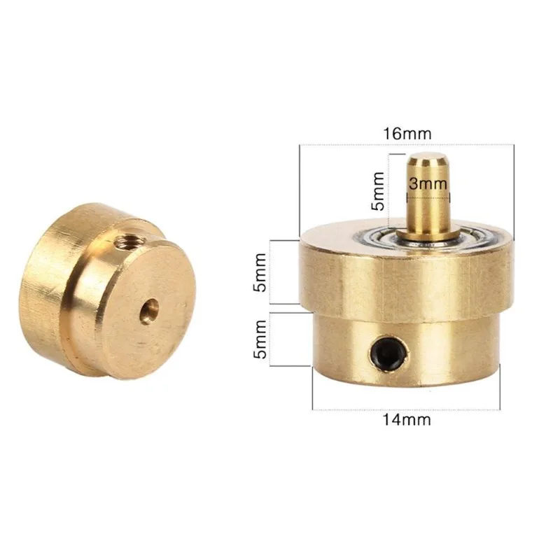 Adjustable 1-5mm Stainless Steel Tattoo Eccentric Wheel Cam Wheel Bearing Rotary Tattoo Machine Replacement Parts