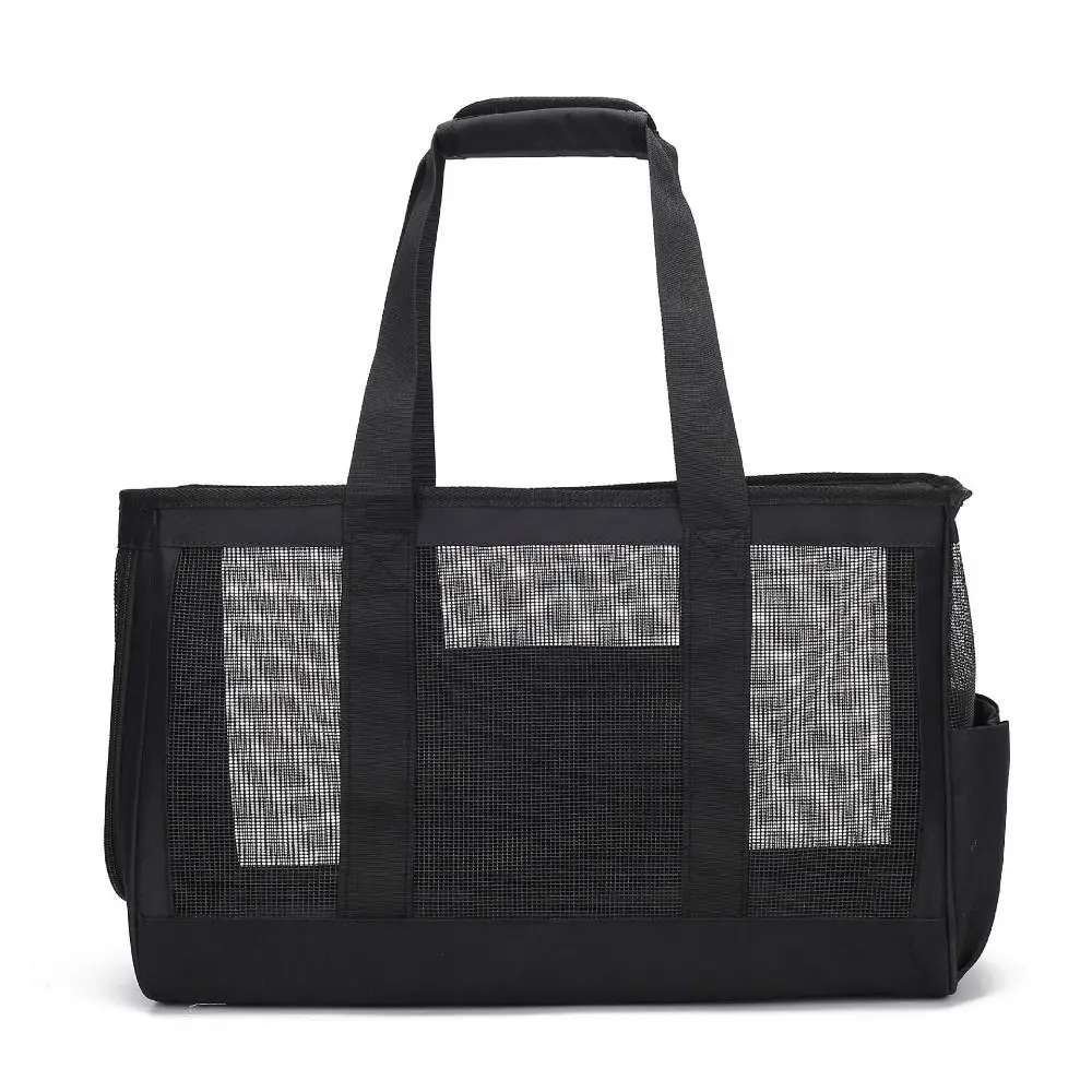 Durable Oxford Cat Carrier Handbag Large Capacity Breathable Cat Transport Bag Waterproof Portable Pet Carrying Bag Travel