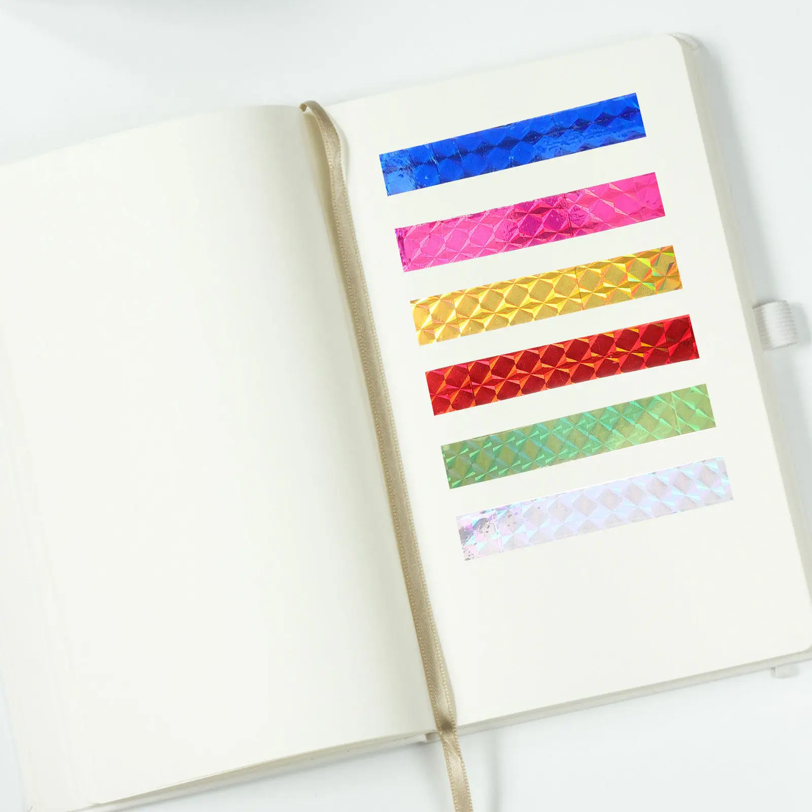 12 Rolls Lens Square Scrapbook Plastic Tape Adhesive Decorative for Journal DIY Planner Gift Wrap Tape Journal Accessories