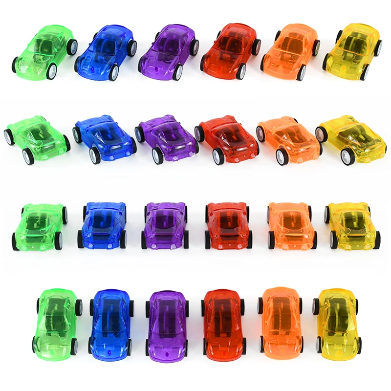 

10/30pcs Pull Back Racer Mini Car Model Diecast Cars Toys For Boys Sliding Inertia Vehicle Children Birthday Gifts Pinata Filler