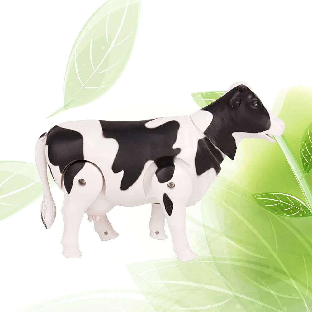 Vache à lait électrique, Simulation réaliste, son de marche, prix de fête éducatif, cadeau d'apprentissage pour enfants, jouet
