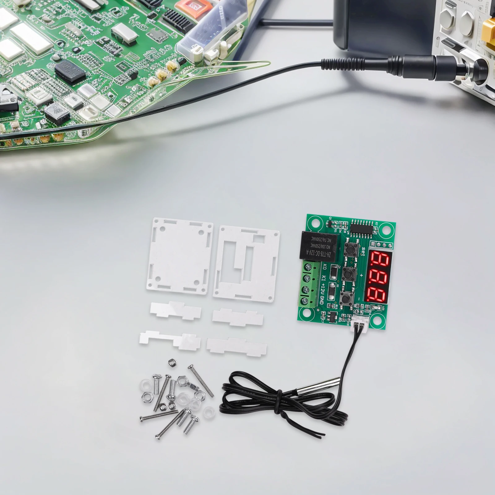 

Контроллер релейного переключателя, точность измерения, точность управления, потребление энергии, частота обновления, температура