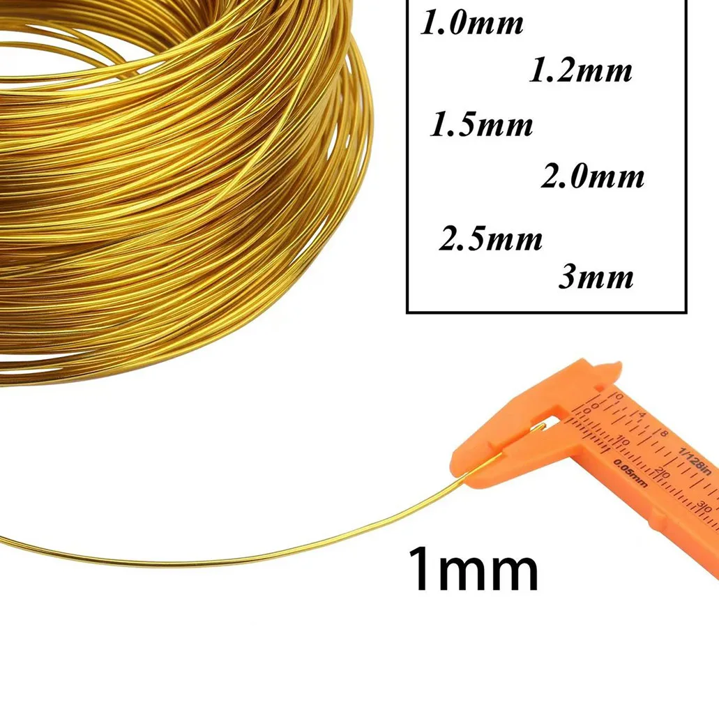 

H65 solid brass wire 0.15mm 0.2mm 0.25mm 0.3mm 0.7mm 1mm 1.2mm 2mm 2.5mm 3mm for DIY jewelry making crafts