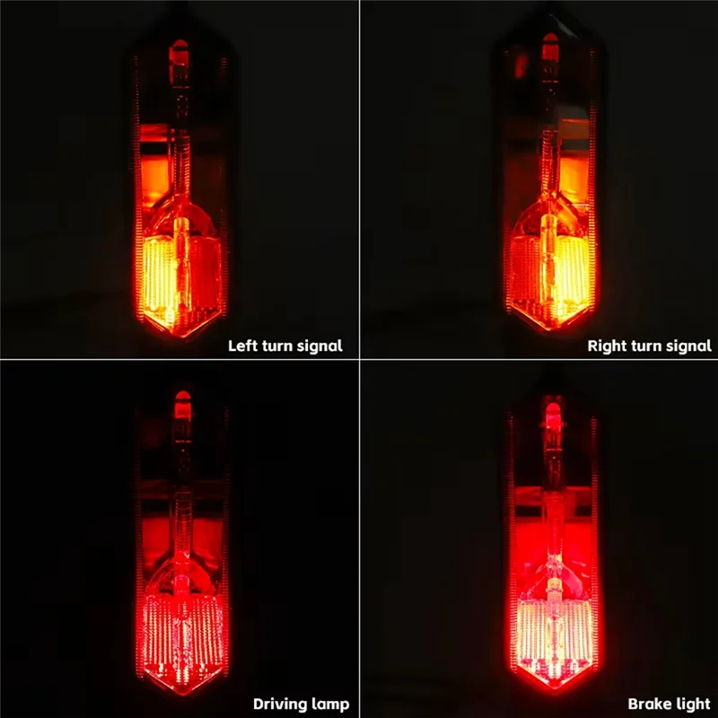 Picture 5: For YZF R1 R6 R7 R9 Motorcycle Accessories LED Tail Brake Light Turn Signal Integrated Assemblies Taillights