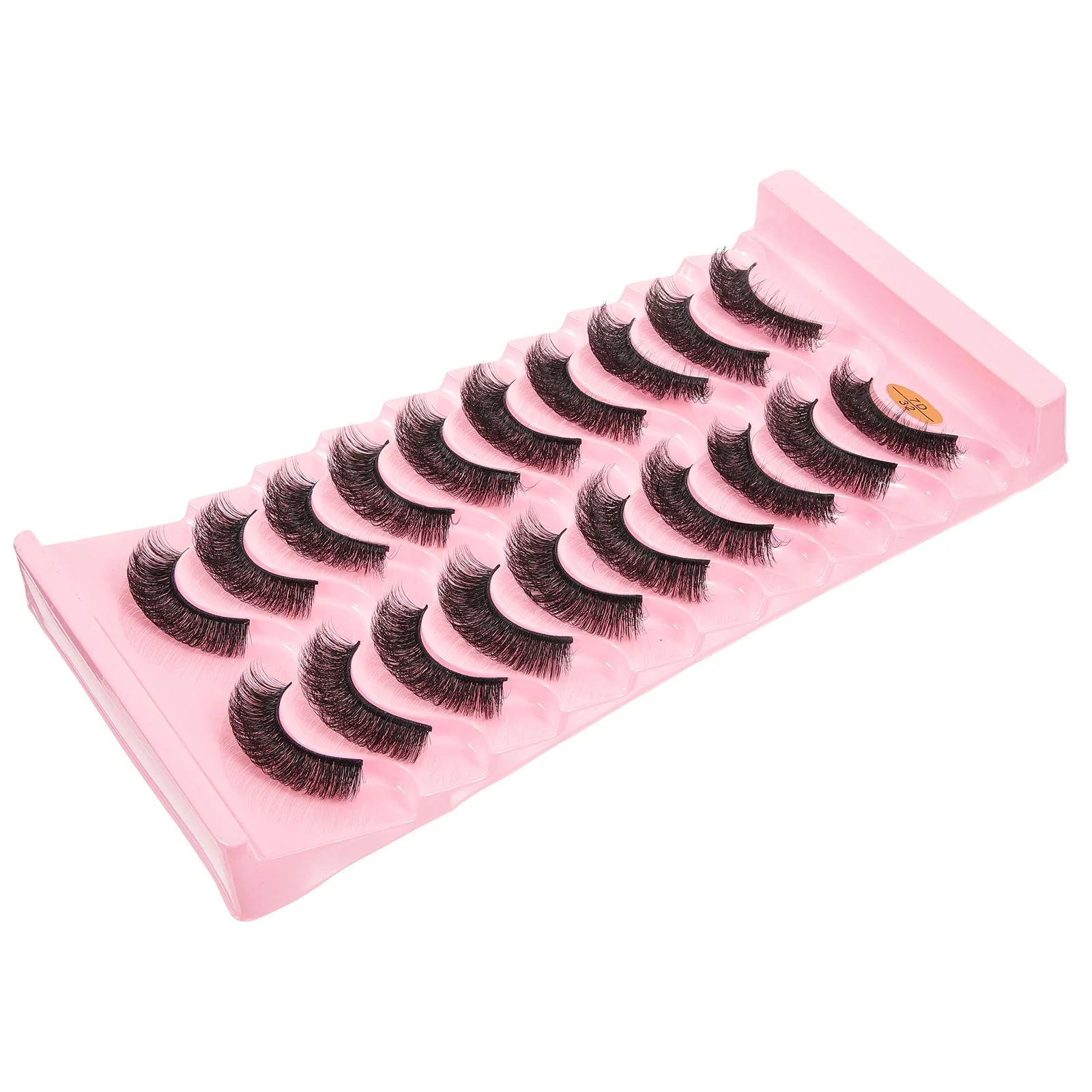 

10Pairs 7d Curl False Eyelashes Natural Strip Lashes Long Lightweight Fake Eyelashes for Women Makeup and Special Occasions