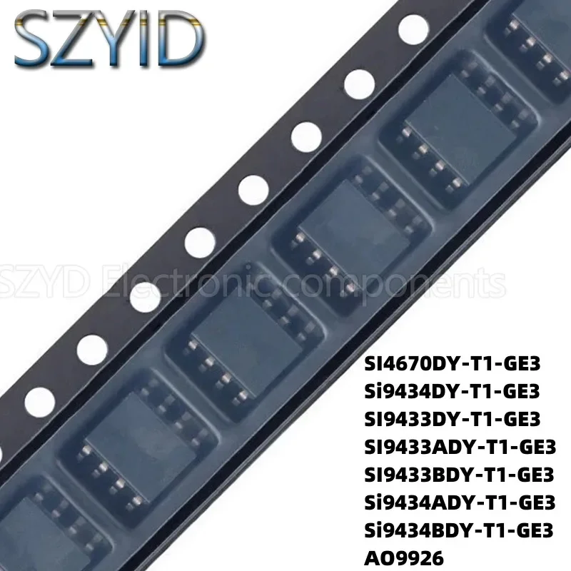 

100PCS SOP8 SI4670DY-T1GE3 Si9434DY-T1GE3 SI9433DY-T1GE3 SI9433ADY-T1GE3 SI9433BDY-T1GE3 Si9434ADY-T1GE3 Si9434BDY-T1-GE3 AO9926