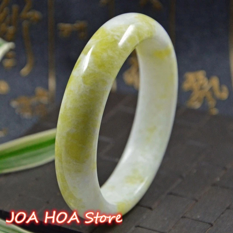 

Natural Lantian Hand-Carved Fashion Boutique Women Jewelry Jade Bracelet