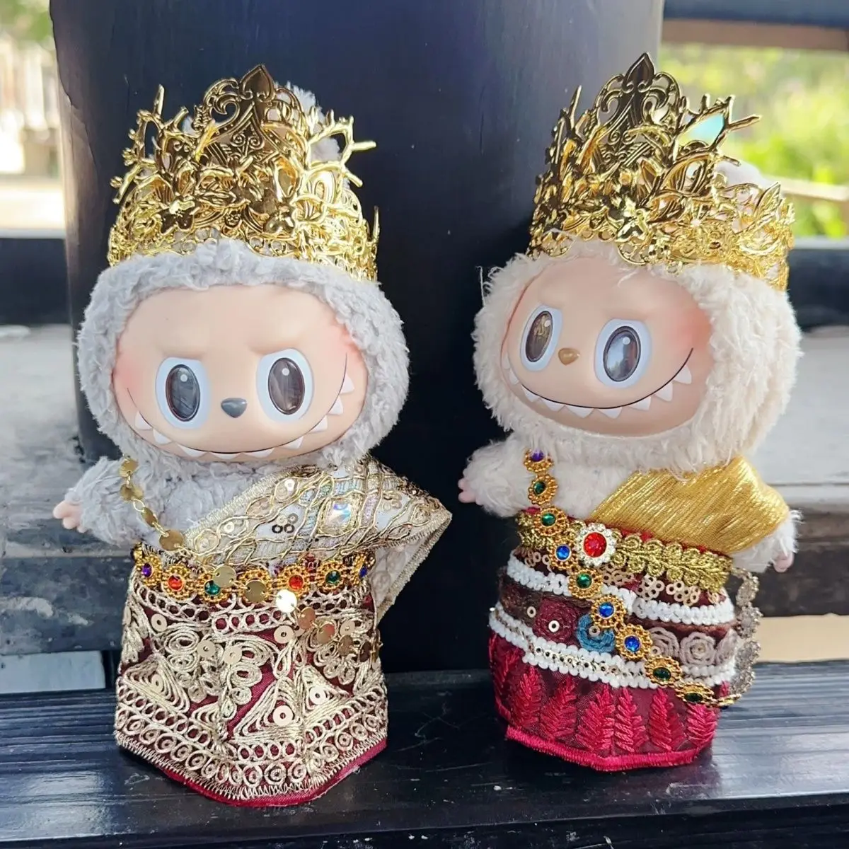 15/17 センチメートルラブブ人形服衣装タイ衣装ドレスアップ人形アクセサリー座ってパーティー着替えゲーム DIY おもちゃ