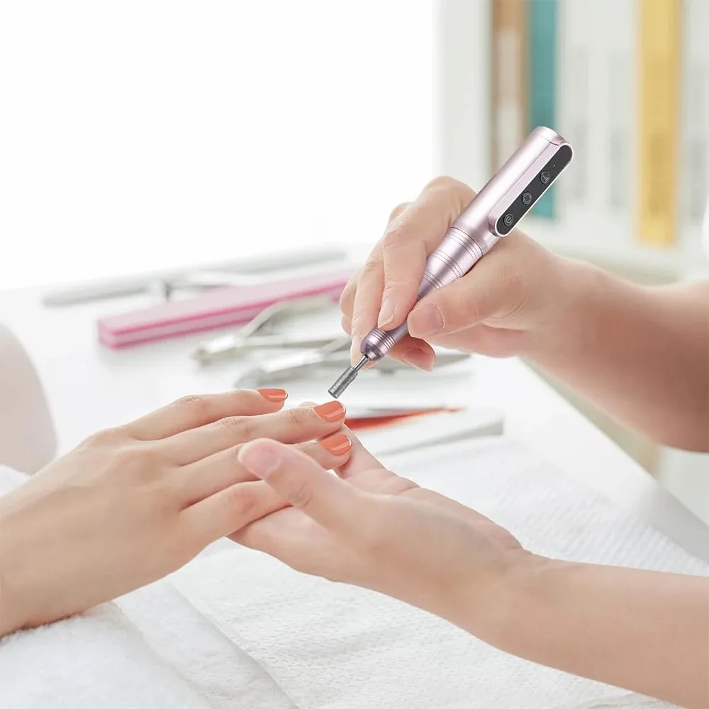 35000 RPM elektrische nagelboormachine Draagbare manicuremachine Oplaadbare nagelmachine Nagelvijlschuurmachine Nagelgereedschap
