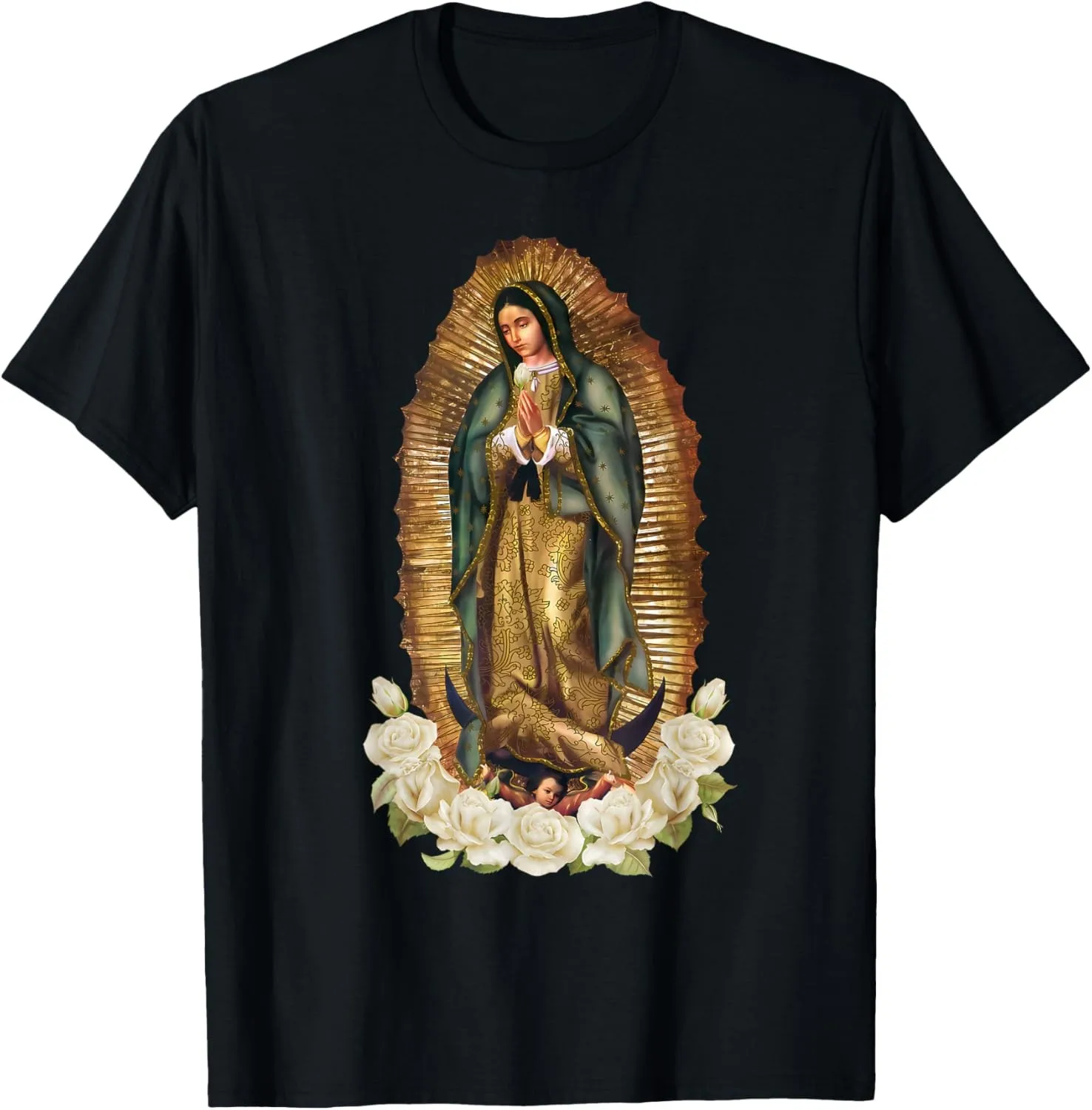 Our Lady of Guadalupe Virgin Mary Catholic Saint T-Shirt