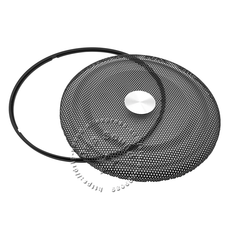 Cubierta para parrilla de altavoz de 8 pulgadas, Red de conversión de Audio para el hogar y el coche, círculo decorativo, protección de malla de Metal, 220mm, #2