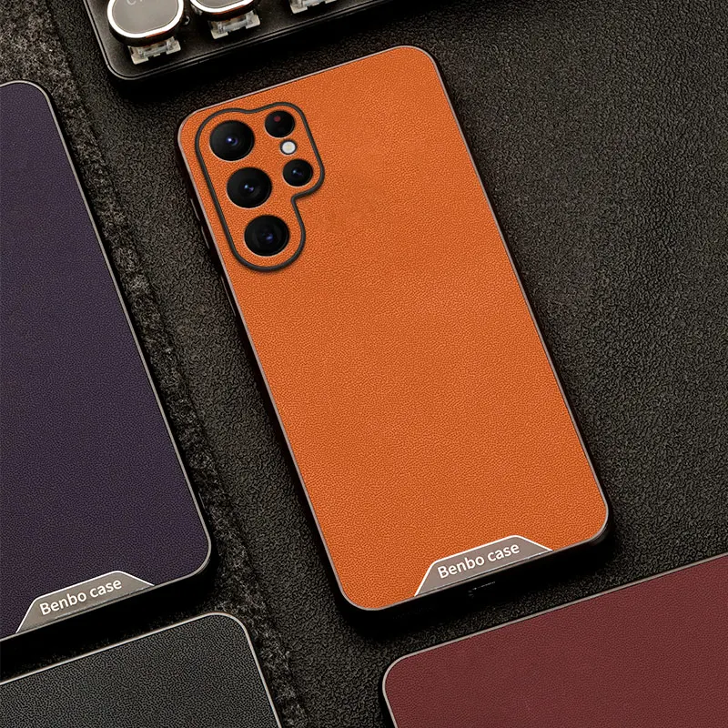 Luxuriöse Benbo Leder-Handyhülle für Samsung Galaxy A15 A16 A25 A34 A35 A36 A37 A52 A53 A54 A56 A57 Stoßfeste Rückseite Fundas – Detail 6