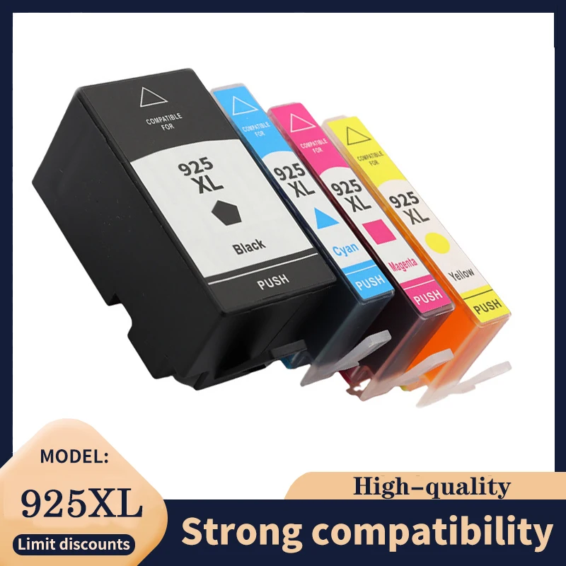 Vliaxh 925 925XL 925 XL With Chip Compatible Ink Cartridge For HP OfficeJet Pro 8130 8132 8125 8134 8135 8138 8120 8122 Printer