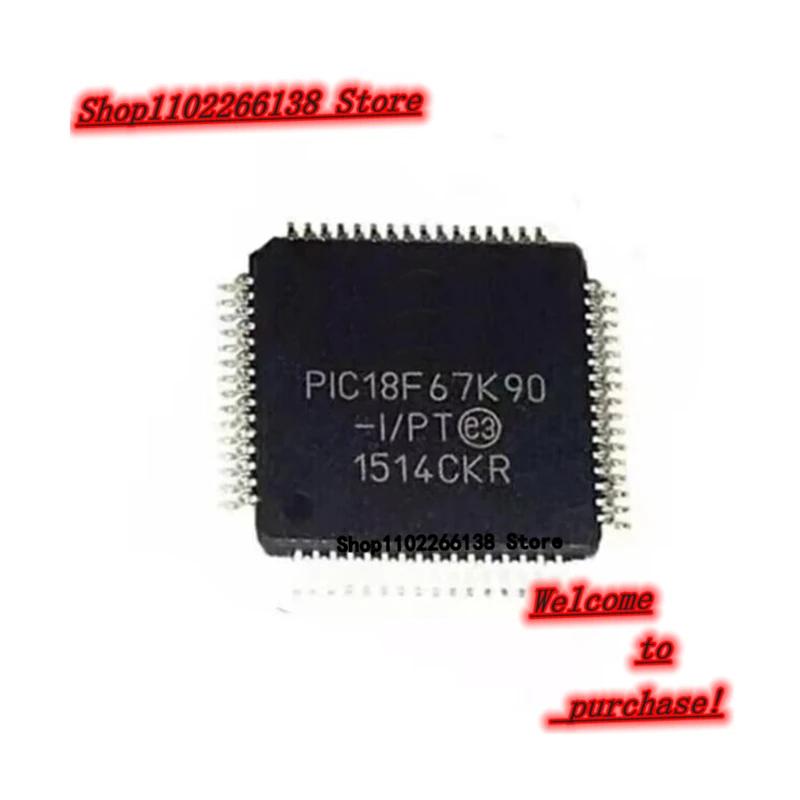 PIC18F67K90-I/PT PIC18F67K90 TQFP-64 Chip IC 1pcs/lot