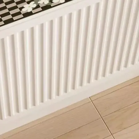 Radiator Dust Block Decorative Radiator Pad Built-in Magnet Fixed Radiator Dust Cotton And Linen Fabrics Radiator