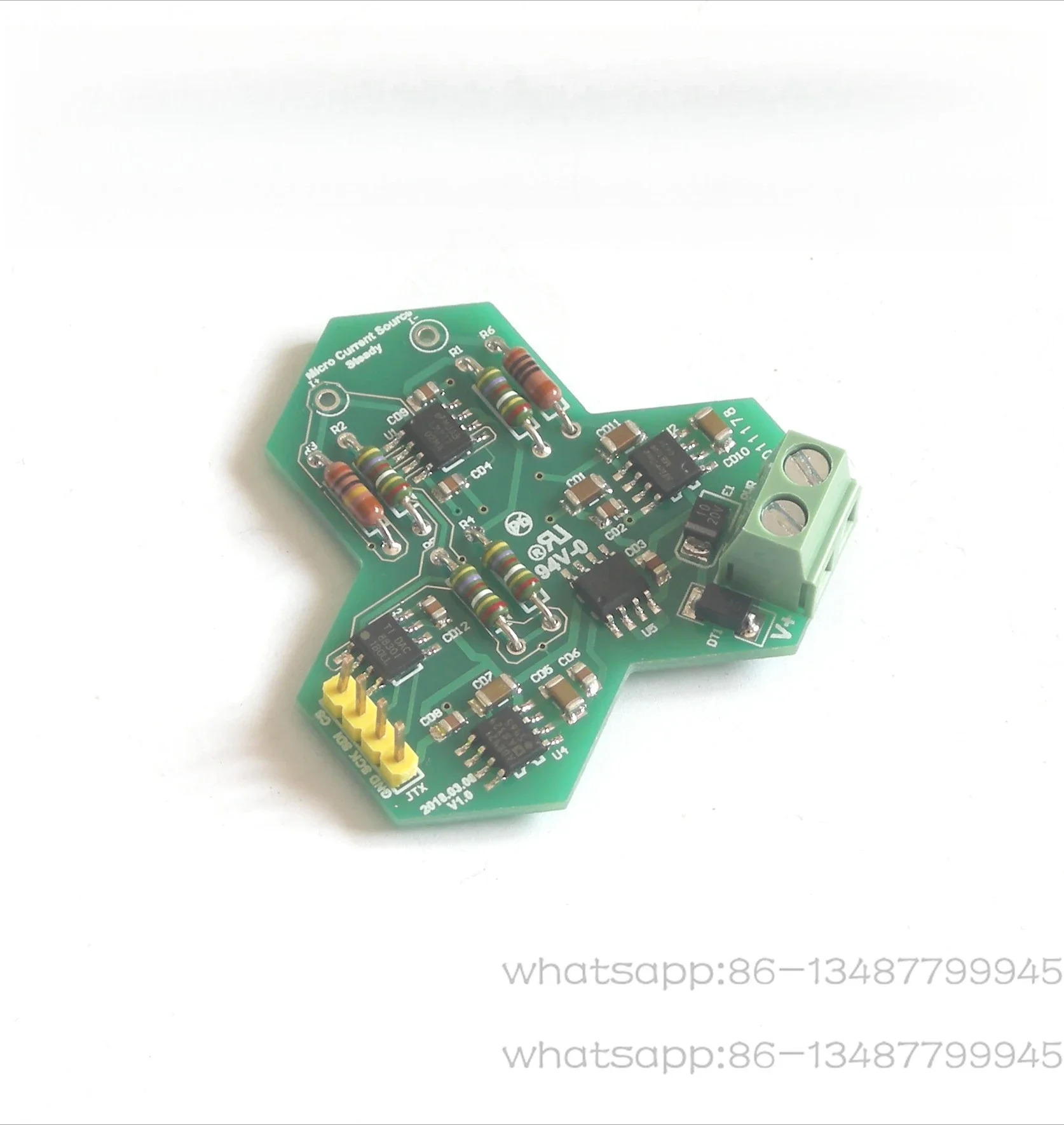 Digitally Controlled Precision Pico Current Source, μA nA pA High Resolution Micro Current Calibrator