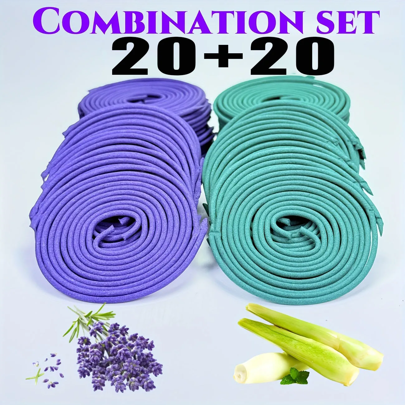 40 قطعة من البخور الحلزوني الصيني الطبيعي، تحتوي على عشبة الليمون والخزامى، وقت حرق 3-4 ساعات، ناعم ونظيف، خالي من الإضافات، مناسب لمواد البخور في المنزل والمطبخ والمطاعم، واليوجا والعمل، وهدايا الاسترخاء المكتبي، والتخرج #6