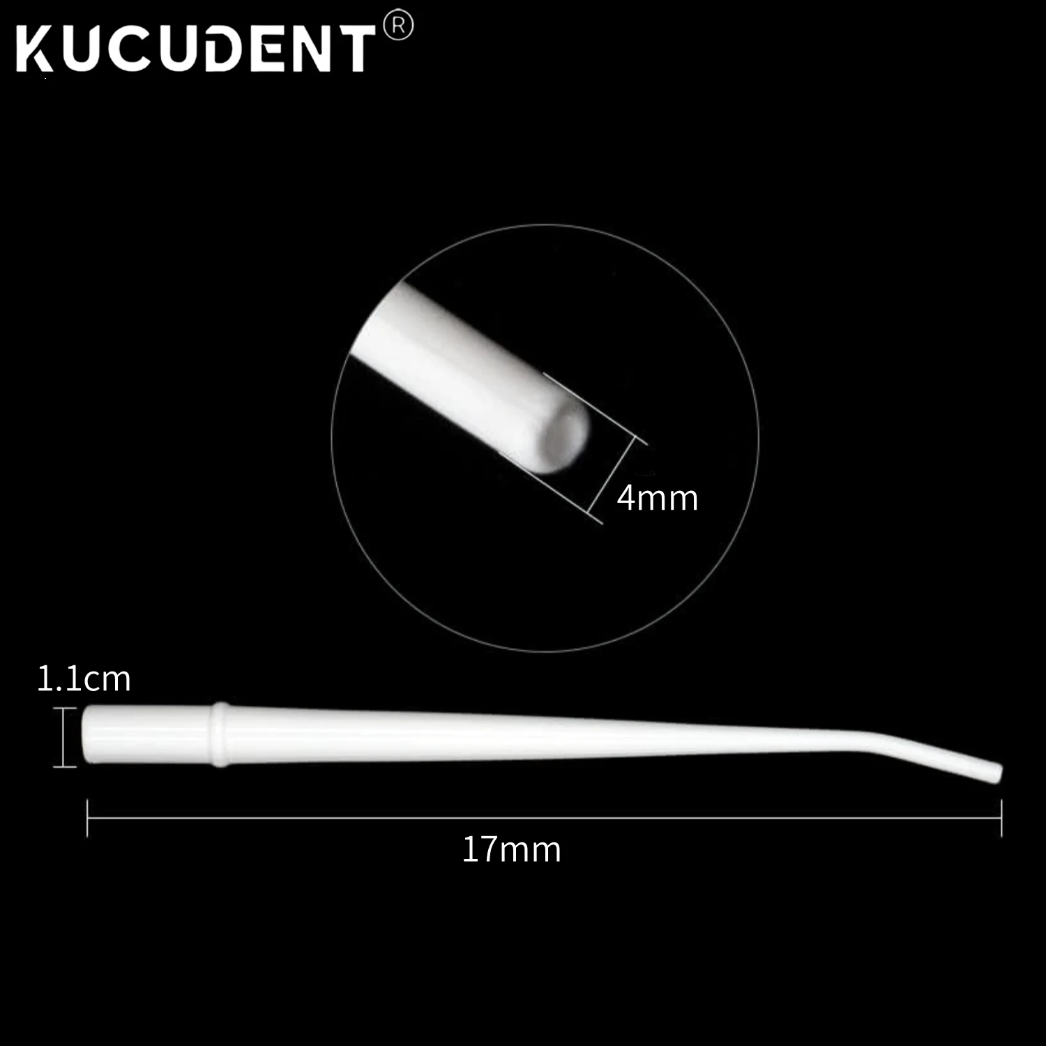 25 ชิ้นทิ้งทันตกรรมดูดเคล็ดลับข้อศอกหลอดโค้งดูดน้ําลาย Ejector Tip 1/4 1/8 1/16 ทันตกรรมวัสดุ