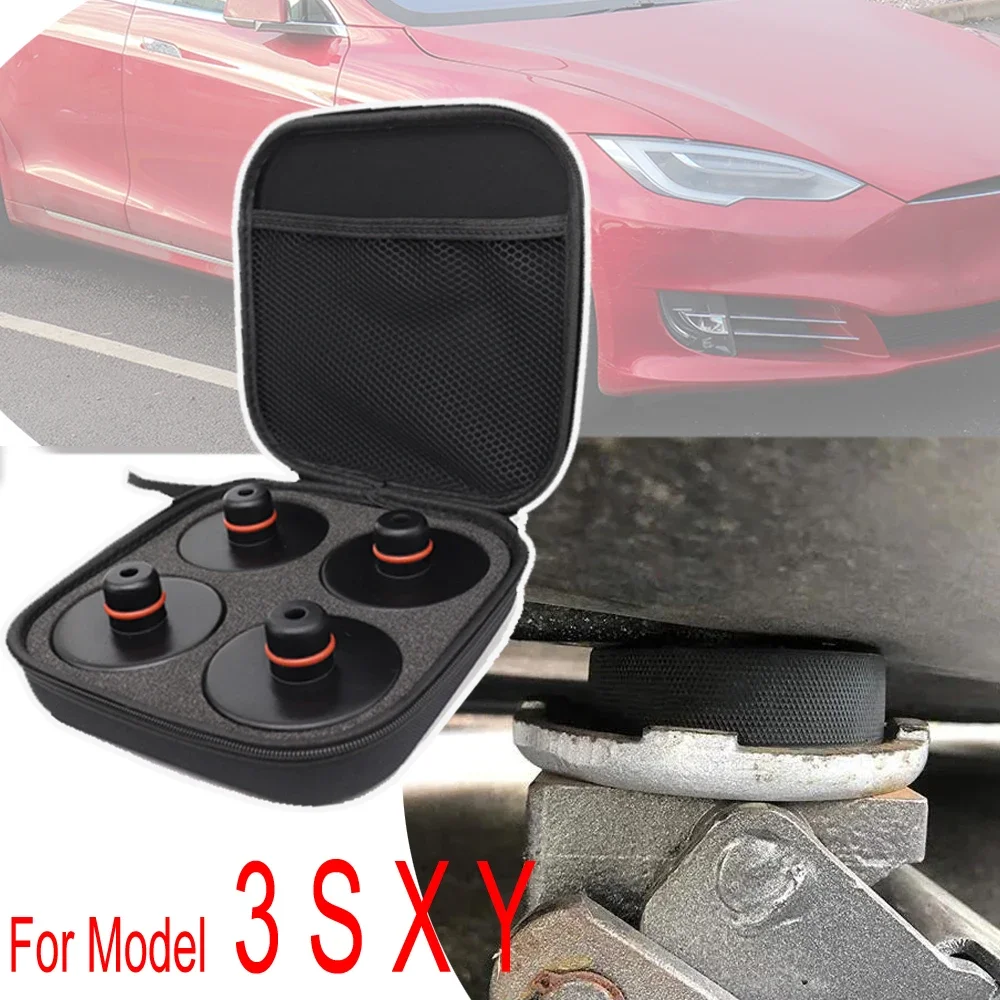 

For Tesla Model S 2013 2014 2015 2016 2017 2018 2019 2020 2021 2022 Rubber Jack Lift Pad Stands Adapter Lifting Point Support