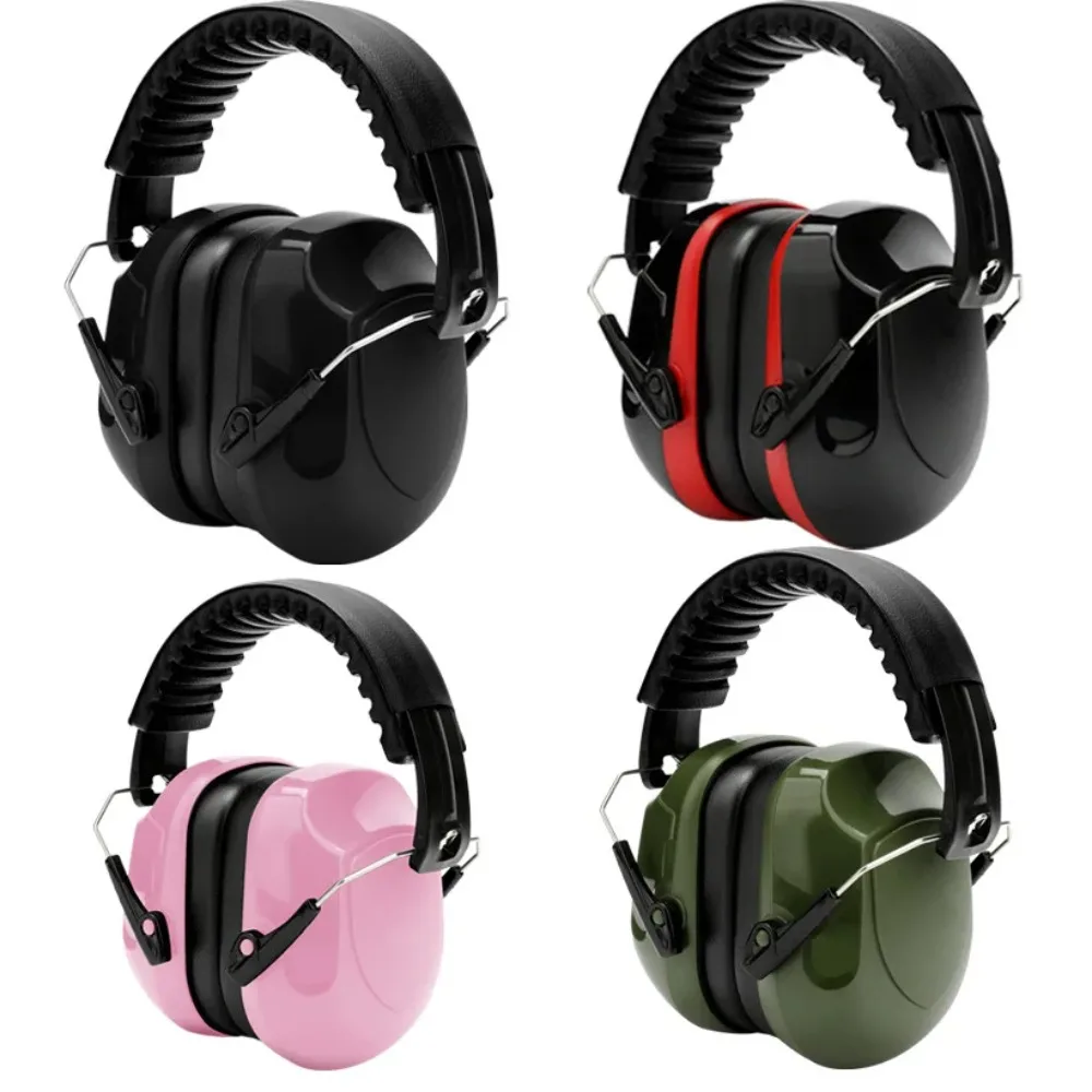 New Adjustable Anti-Noise Head Earmuffs SNR-34dB Ear Muff Ear Protector For Work Study Shooting Woodwork Hearing Protection