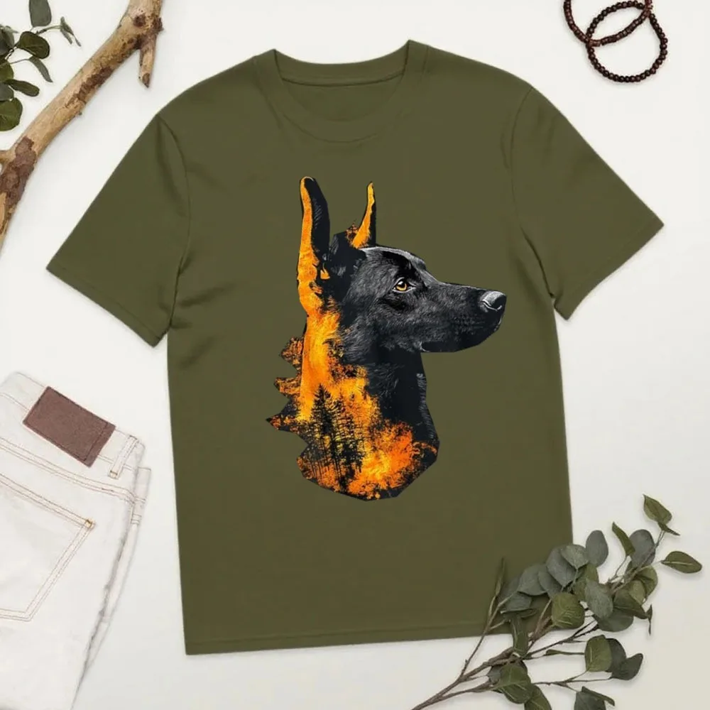 Belgian Malinois Dog Novelty Printed Cotton Tee Fashion Casual Streetwear Hip-hop Hipster Loose Men O-neck Hot Sale Sweatshirt