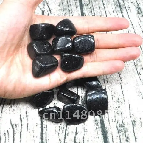 Nuumite Natural Gravel Specimen Irregular Size Tumbled Stones Crystal Healing Quartz Mineral Reiki Home Decoration Aquarium Gift