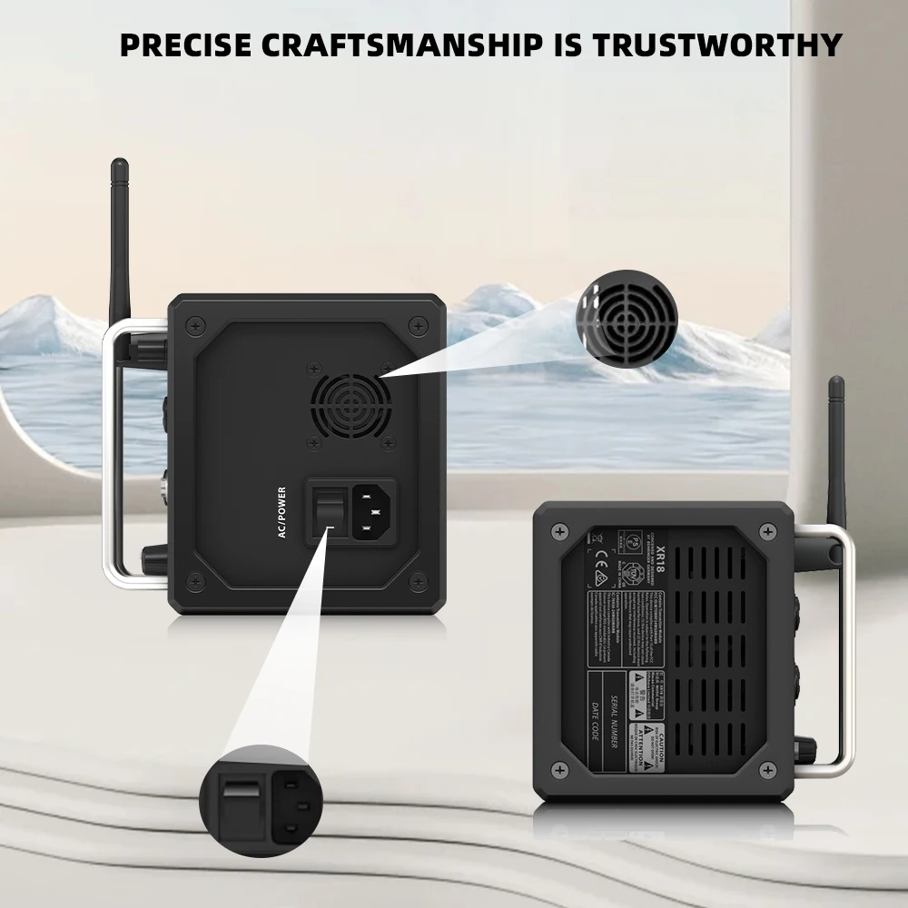 Air 1:1 XR18 Multi-Track Digital Mixer MR18 Mixer Rackmount Mixer Built-in Wifi DJ Mixer USB Recorder Portable Console Audio