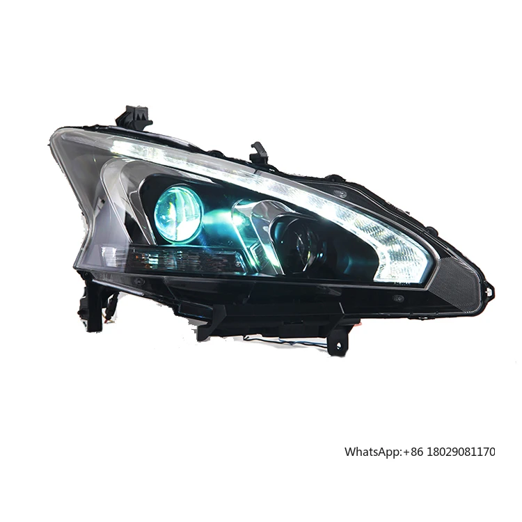 

headlamp assembly Modified LED Head Lamp Head Light Daytime Running Lights Xenon headlights For Nissan Teana 2013-2016