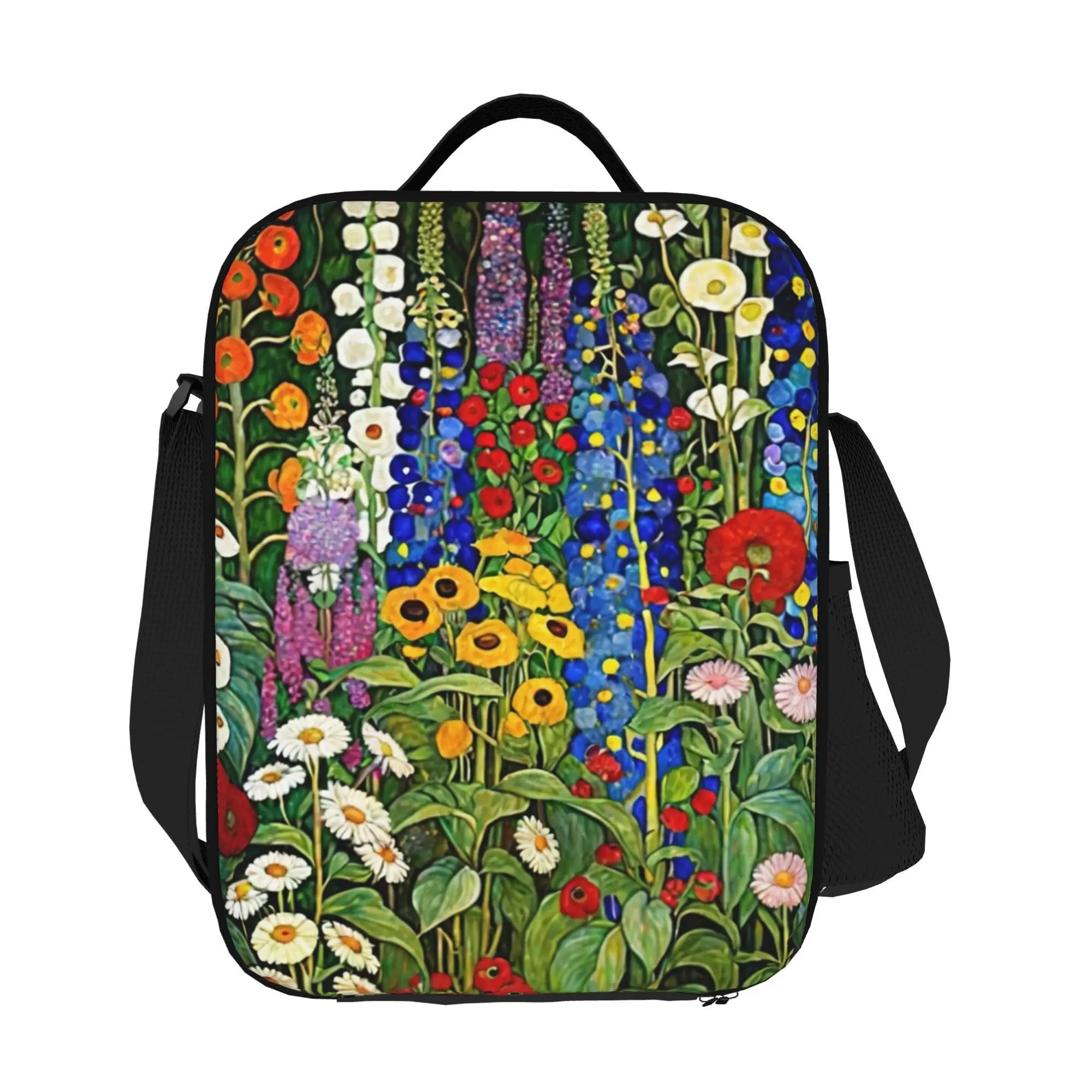 VintageFlower Garden Versatile Tote Bag for Office Work Travel Shopping Everyday Carry Non Food Contact