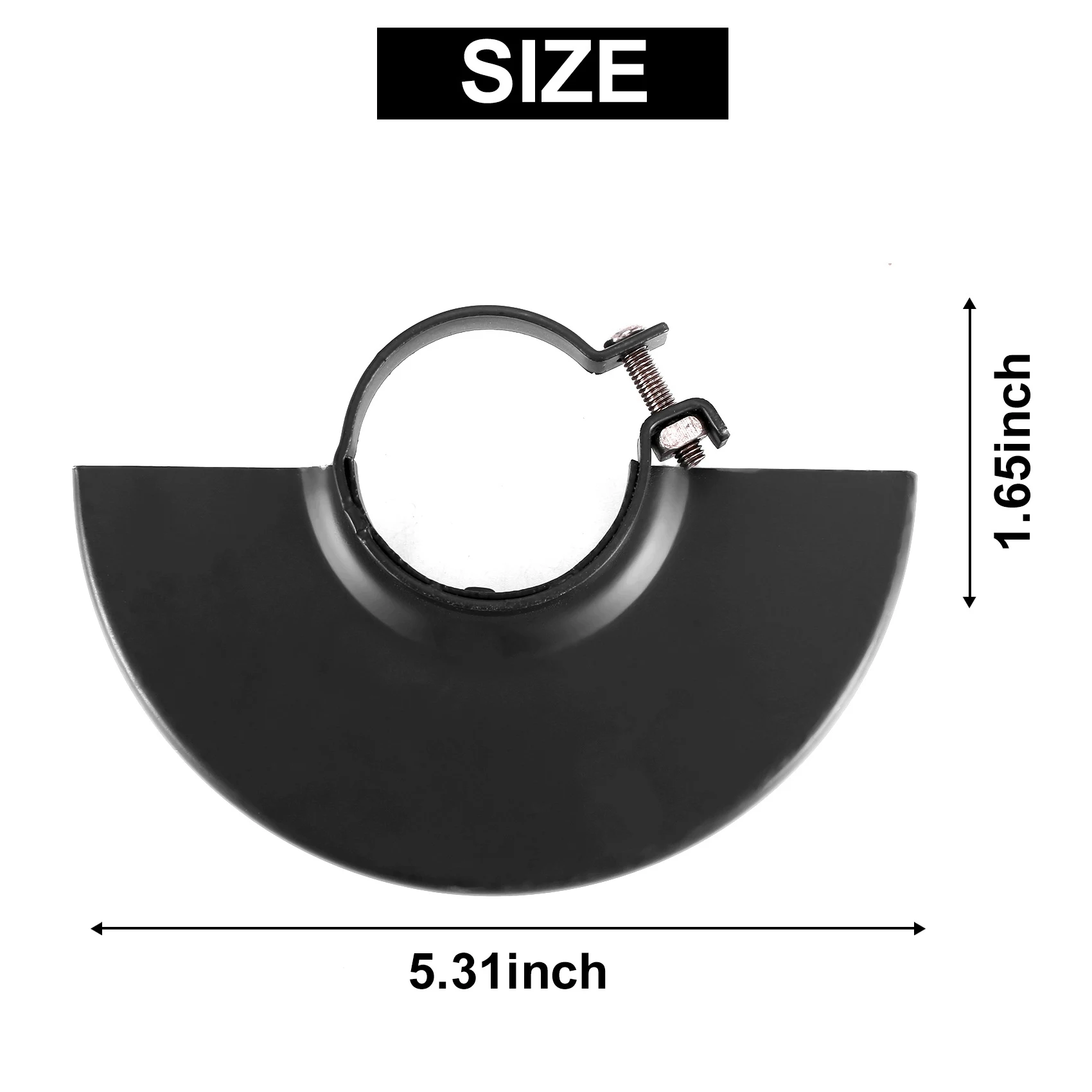 

TFBC Black Cutting Machine Base Metal Wheel Guard Safety Protector Cover for 125 Angle Grinder Power Tool Accessories New