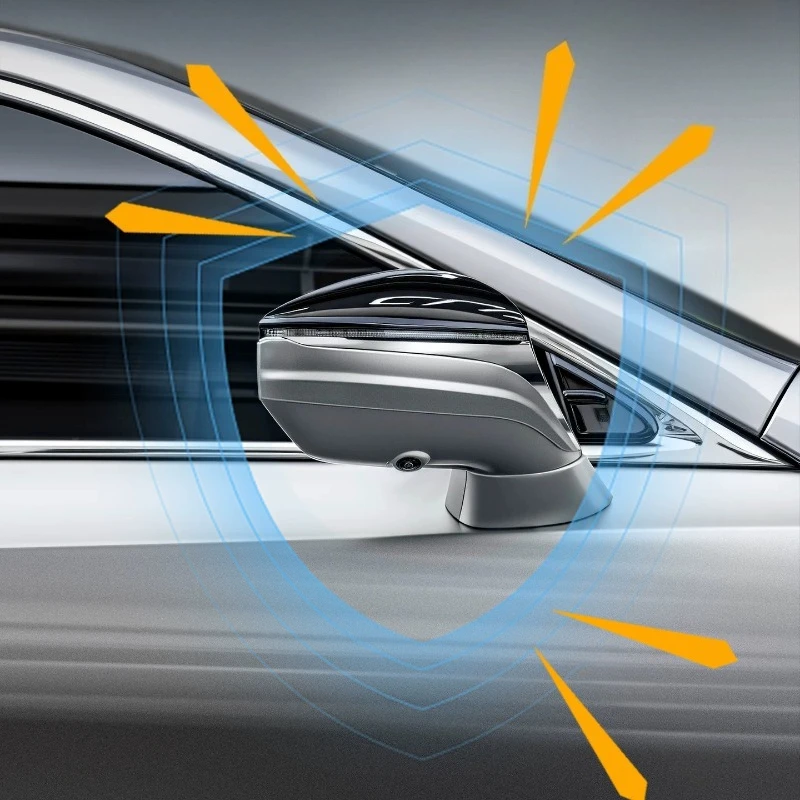 

Rear View Mirror Anti-collision Strip For Lexus ES 200/260/300h 2018-2026 Door Anti-scratch Protection Decorative Sticker Tools
