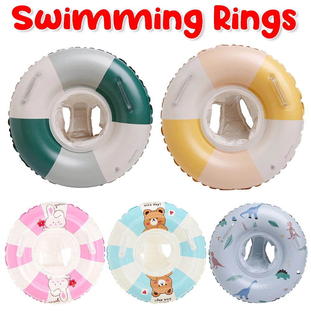 Children\'s Inflatable Swimming Floating Mat Inflatable Swimming Ring Pool Mat Air Mattresses Lifebelt Swimming Pool Accessories