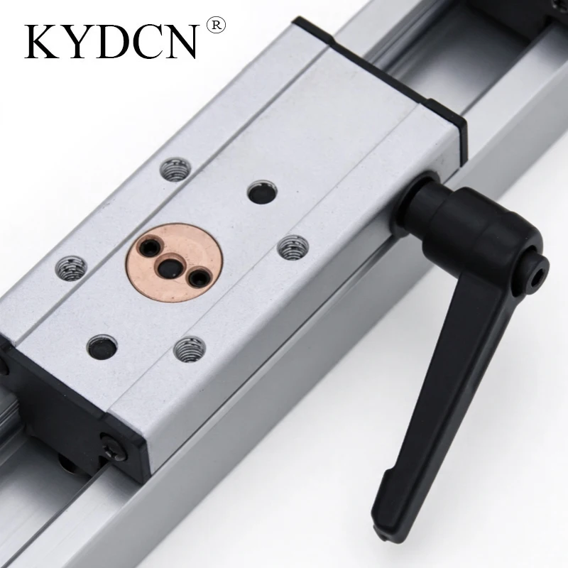 SGR Built-in Dual Axis Linear Guide Rail Kit 1pc Rail +1pc Locking Slider SGB Roller Slide for CNC Machine Parts 4