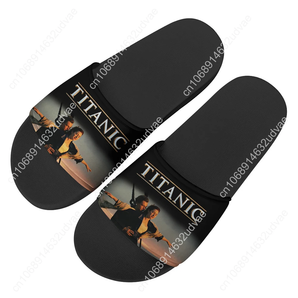 

Titanic Sandals Home Slippers Water Shoes Men Women Teenagers Hot Movies Sandal Bathroom Beach Pool Custom Made Summer Slipper