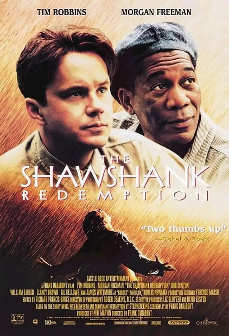 Movie The Shawshank Redemption Poster One Piece Poster Wall Art Home Decor Painting Room Decor