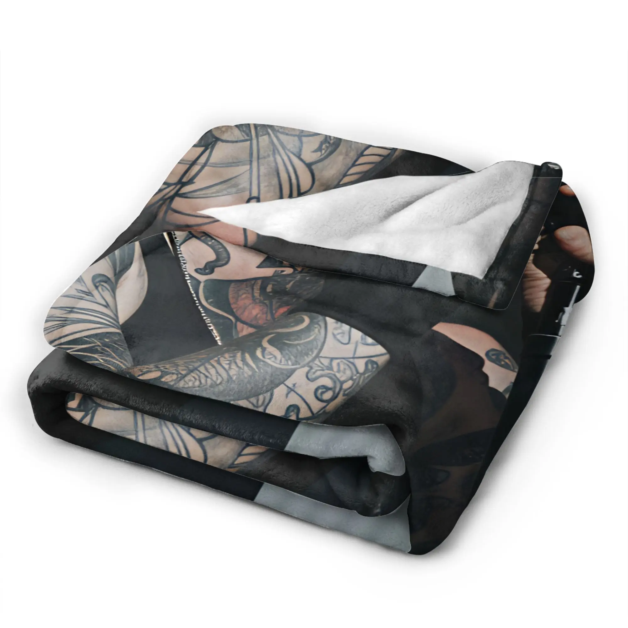 Bad Omens Noah Blanket Cozy  Throw Blanket Spring Kids Adults Outdoor Travel Office Bedspread