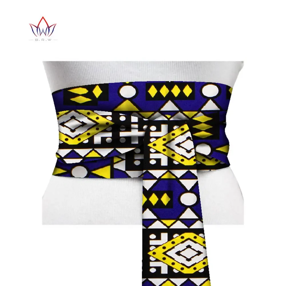 2024 African Print Obi Ankara Green Yellow Peplum Belt Button Skirts For Women Gift Handmade Statement Belt Accessory WYb265