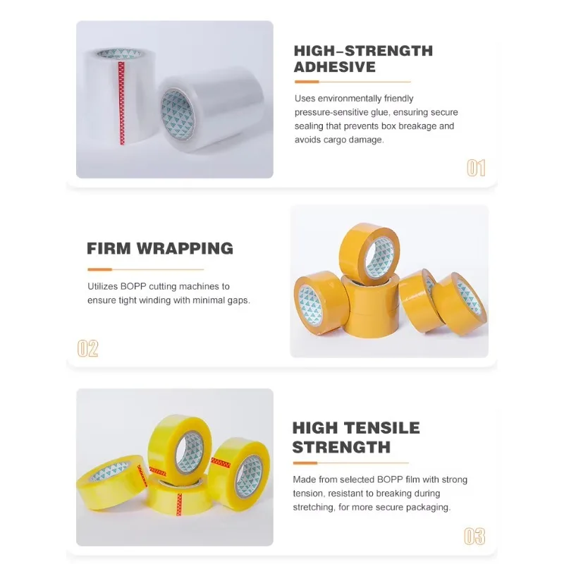 Custom Strong Clear Acrylic Waterproof Tape - usage example