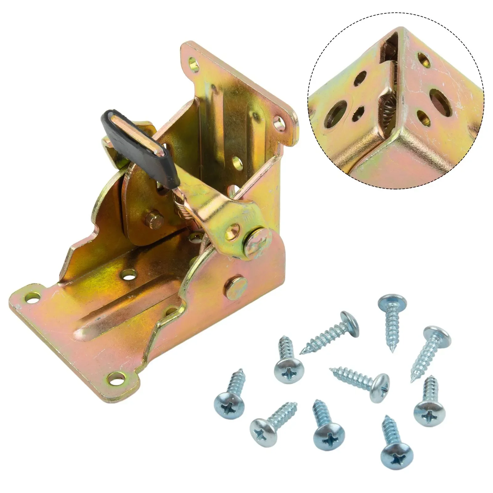 Folding Hinge Table Legs Brackets Fold Feet For Table Chair Extension Tables Foldable Self-Locking Feet Hinges
