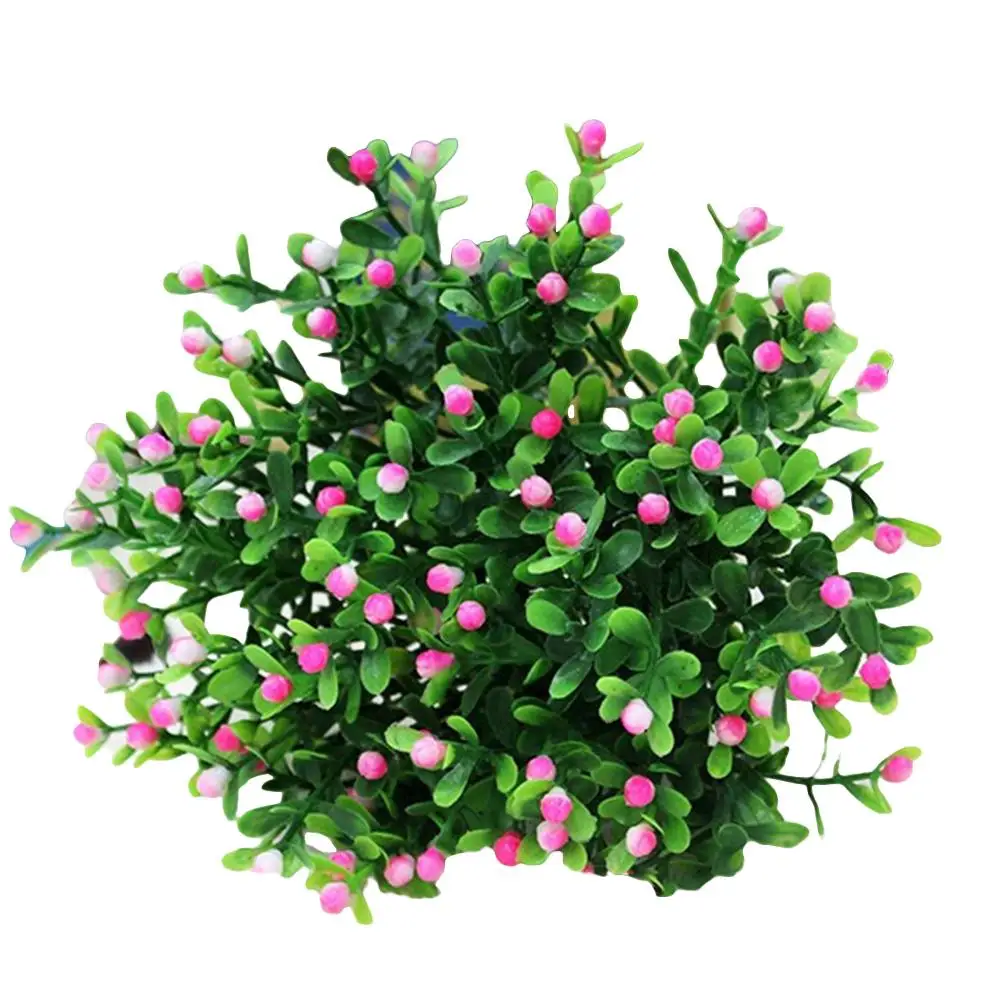 Artificial Plant Vivid Realistic Appearance Photo Props Home Decoration Fake Greenery Grass Ivy Leaf Wreath Silk For Living Room - Image 3