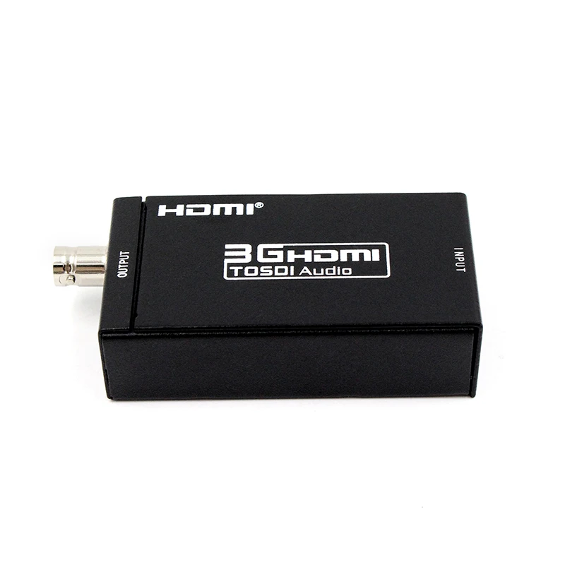 HDMI- compatible to SDI Converter SD-SDI HD-SDI 3G-SDI Audio Video Adapter,Support 1080P 1080I for Camera Home Theater Monitora